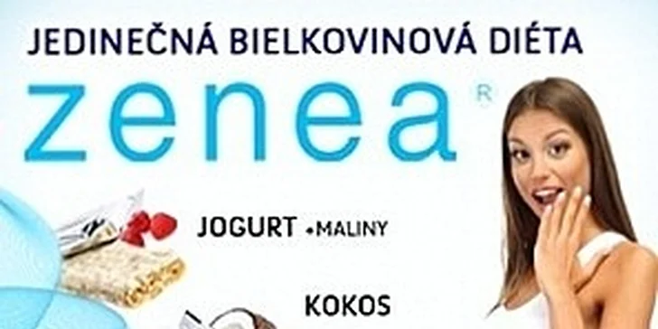 Profesionálne poradenstvo pri chudnutí - systém revolučnej bielkovinovej diéty ZENEA, zdravé, efektívne a trvalé chudnutie
