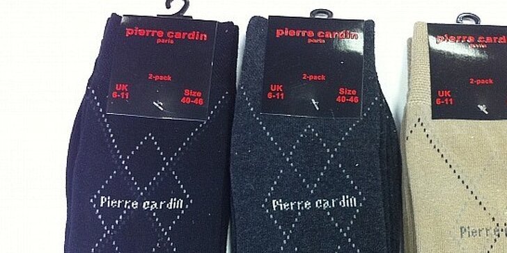 Pierre Cardin pánske ponožky 2 páry