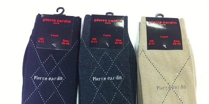 Pierre Cardin pánske ponožky 2 páry