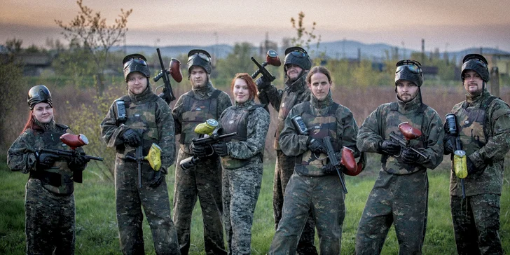 Zahrajte si paintball na najprogresívnejšom ihrisku v Košiciach