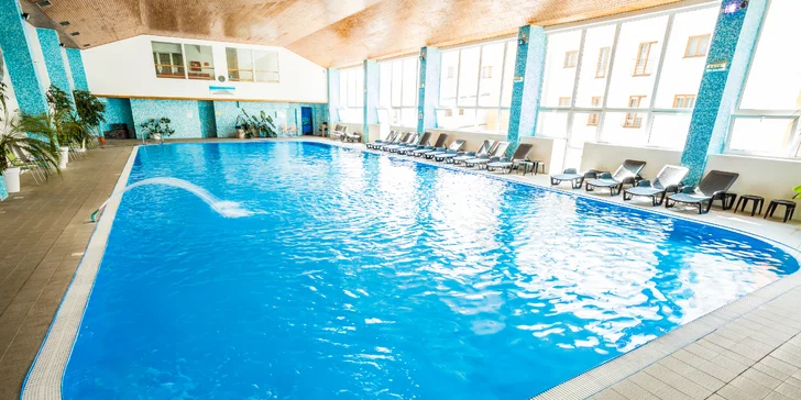 Kúpeľný wellness pobyt s plnou penziou, procedúrami podľa vlastného výberu a plaveckým bazénom v Hoteli Jantár*** Dudince