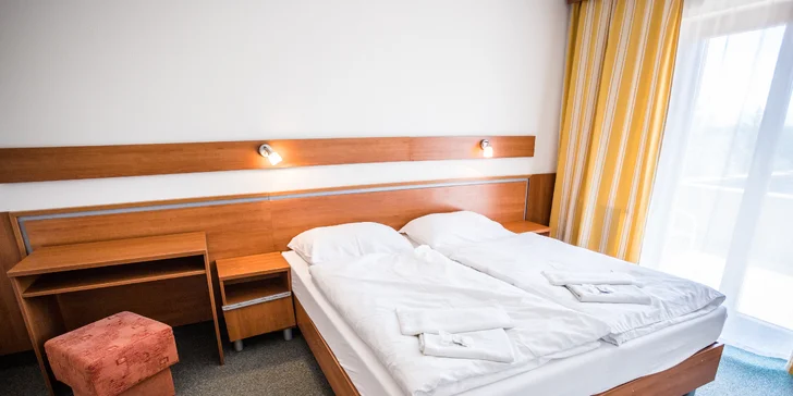 Kúpeľný wellness pobyt s plnou penziou, procedúrami podľa vlastného výberu a plaveckým bazénom v Hoteli Jantár*** Dudince