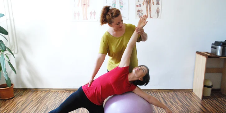 Fyzioterapia s profesionálnou terapeutkou