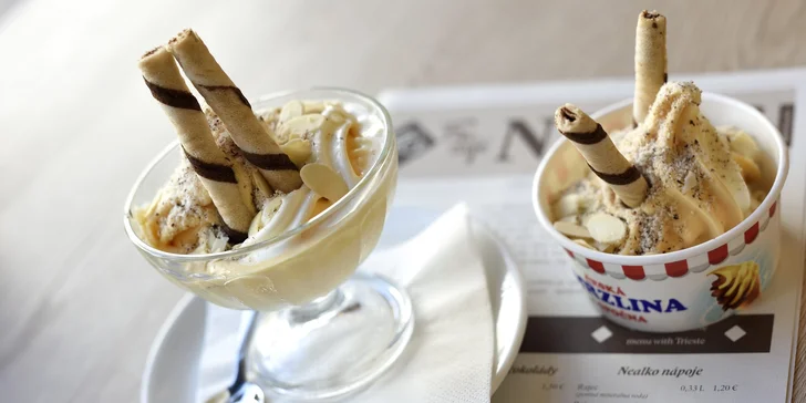 Točená zmrzlina podľa výberu vo FaxCafé
