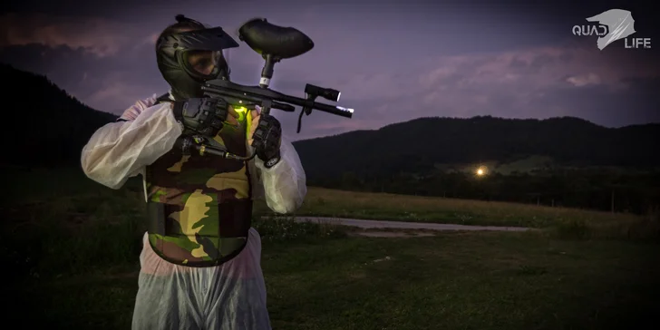 Šialený paintball pod Nízkymi Tatrami