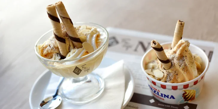 Točená zmrzlina podľa výberu vo FaxCafé