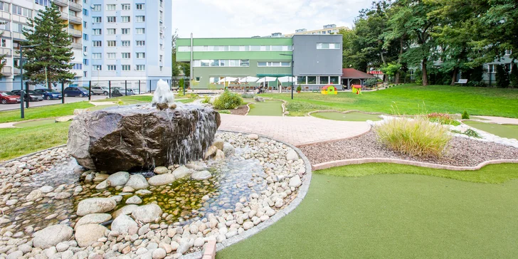 Moderné ubytovanie a minigolf v Košiciach