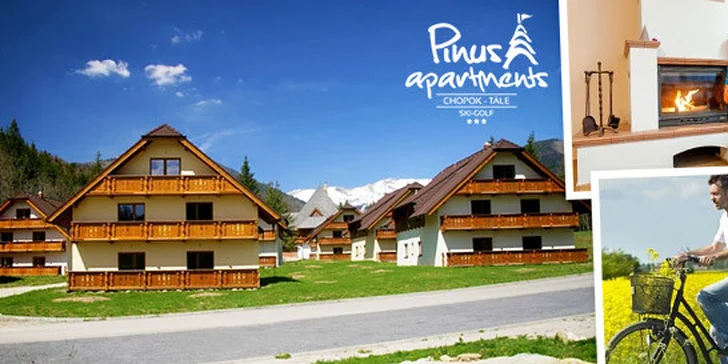 Pobyt v luxusných apartmánoch Pinus Chopok-Tále