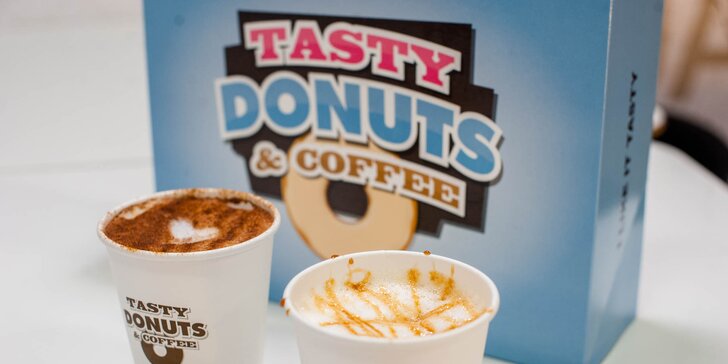 Skvelé donuty a káva v Tasty Donuts v obchodnom centre Central