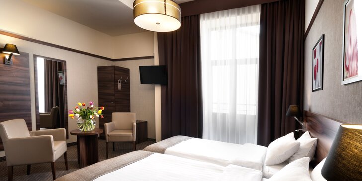 Jedinečný pobyt v centre Krakova pre 2 osoby v Hoteli Golden Tulip Kraków City Center****
