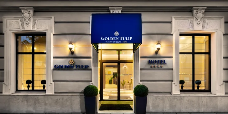Jedinečný pobyt v centre Krakova pre 2 osoby v Hoteli Golden Tulip Kraków City Center****