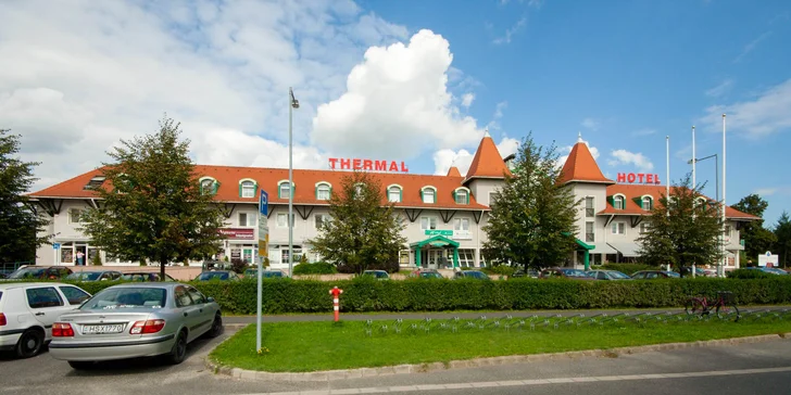 Wellness pobyt vo dvojici v hoteli Thermal*** prepojený s kúpeľmi