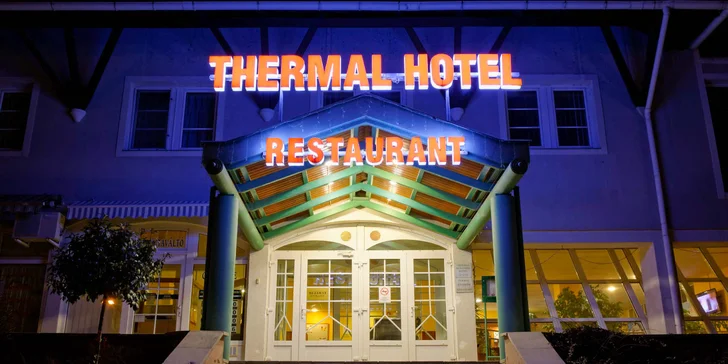 Wellness pobyt vo dvojici v hoteli Thermal*** prepojený s kúpeľmi
