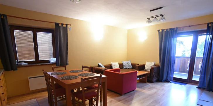 Apartmány ako z rozprávky pre rodiny alebo partie v srdci Nízkych Tatier