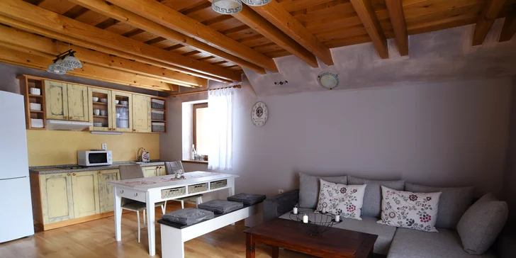 Apartmány Fairy-Tale pre rodiny alebo partie v srdci Nízkych Tatier