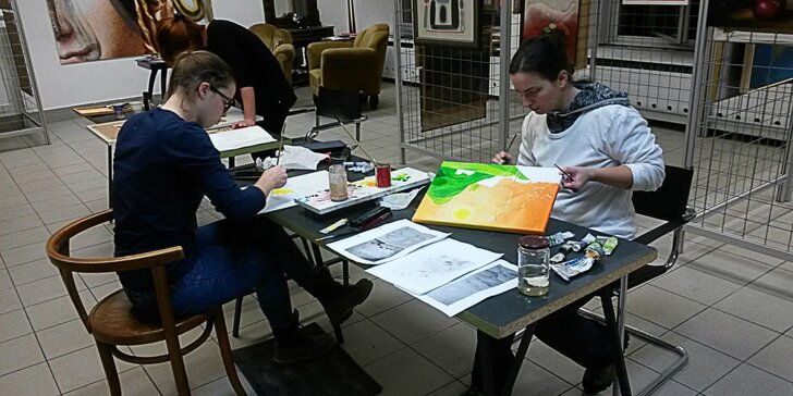 Umelecké kurzy pre dospelých v Galérii Artšrot