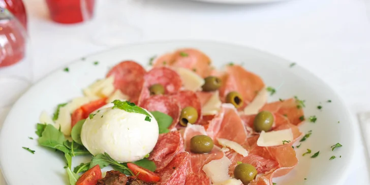 Talianske degustačné menu v reštaurácii Brunos pre 2 osoby