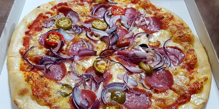 Pizza či burger podľa chuti z bohatej ponuky