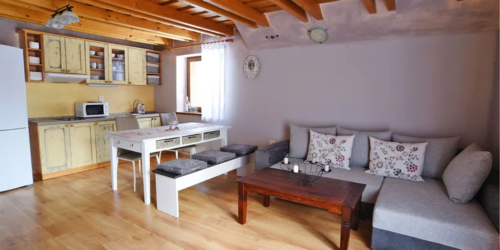 Apartmány ako z rozprávky pre rodiny alebo partie v srdci Nízkych Tatier