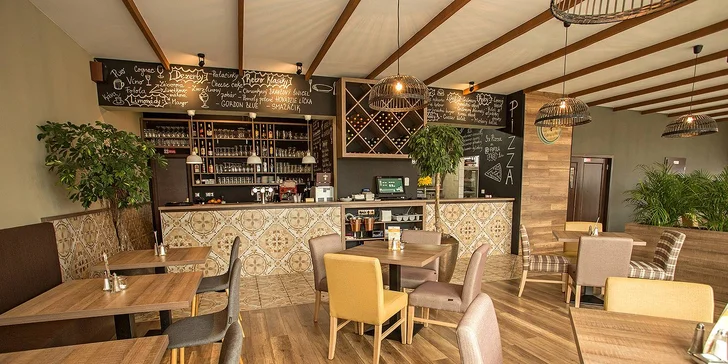 Pizza či burger podľa chuti z bohatej ponuky