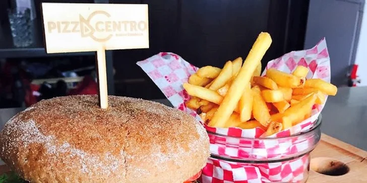 Pizza či burger podľa chuti z bohatej ponuky
