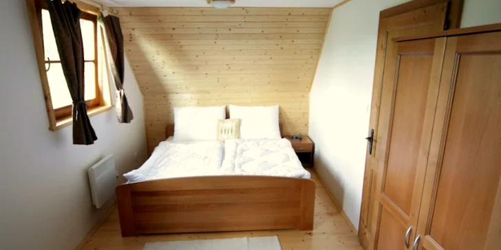 Romantické chaty na Liptove pre 4 až 8 osôb