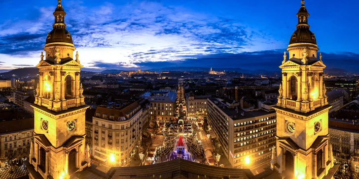 Adventný zájazd do Budapešti s prehliadkou mesta so sprievodcom