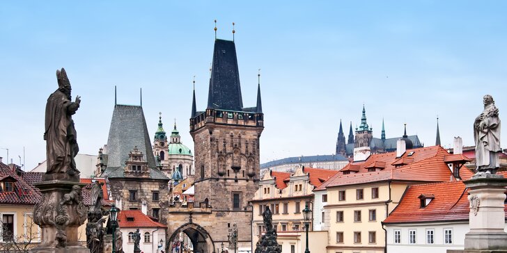 Poznávací zájazd do Prahy a Českého Krumlova aj s hotelovým ubytovaním
