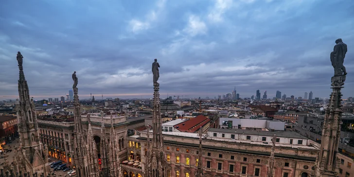 Poznávací zájazd plný nákupov v Miláne s prehliadkou mesta