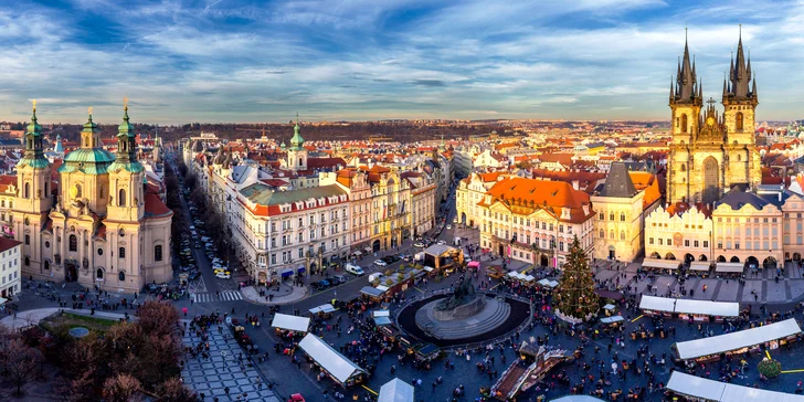 Poznávací zájazd do Prahy a Českého Krumlova aj s hotelovým ubytovaním