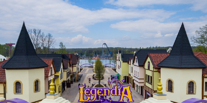 Vstup do Legendie - najstaršieho poľského zábavného parku