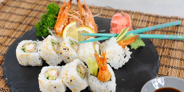 Sushi sety pre milovníkov Japonska v reštaurácii Max Plaza