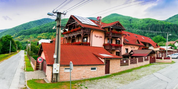 Relax pobyt pod Martinskými hoľami vo vychýrenom a modernom penzióne Gitka