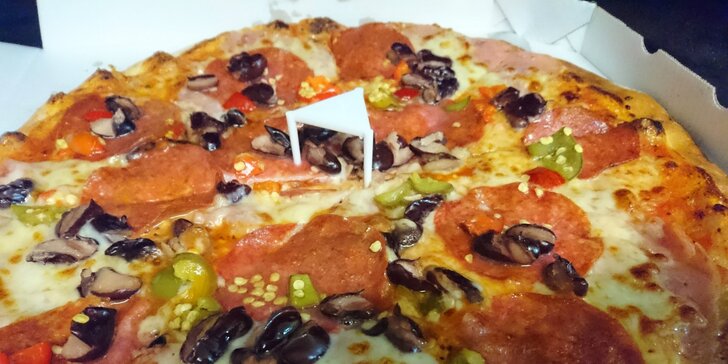 2× alebo 3× Pizza Euro take away a na donášku