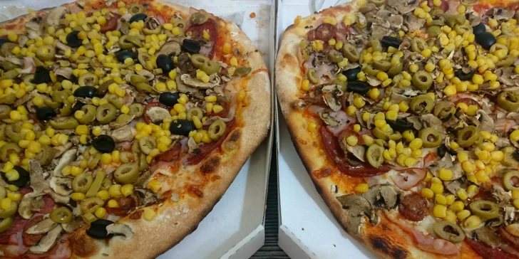 2× alebo 3× Pizza Euro take away a na donášku