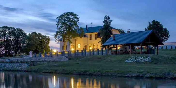 Romantický víkendový pobyt v Chateau Šarkan*** pri Štúrove