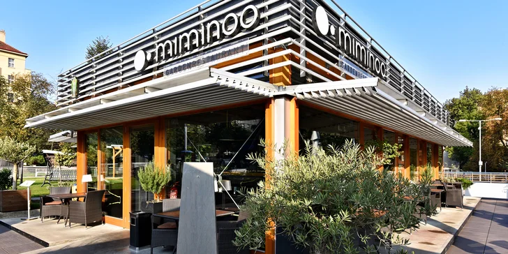 Trojchodové degustačné menu v reštaurácii Miminoo a vstup na Žižkovskú vežu