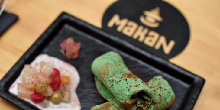 Degustačné indonézske menu v reštaurácii Makan