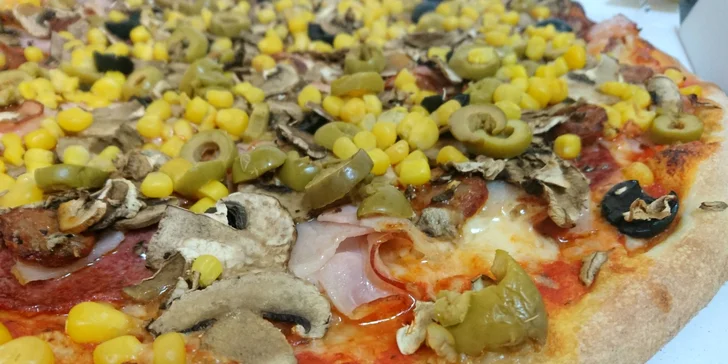 2× alebo 3× Pizza Euro take away a na donášku