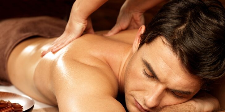 Klasická masáž chrbta a šije alebo celého tela