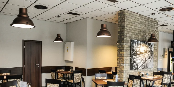 3-chodové menu s hovädzím steakom s fazuľkou a slaninou