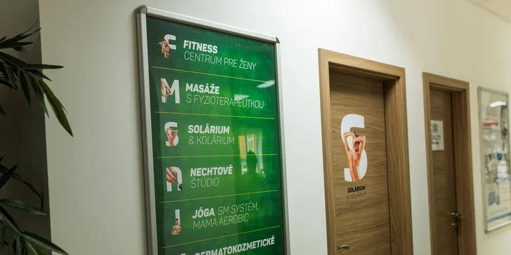 Permanentka 3v1! Solárium, kolárium alebo vibračná plošina