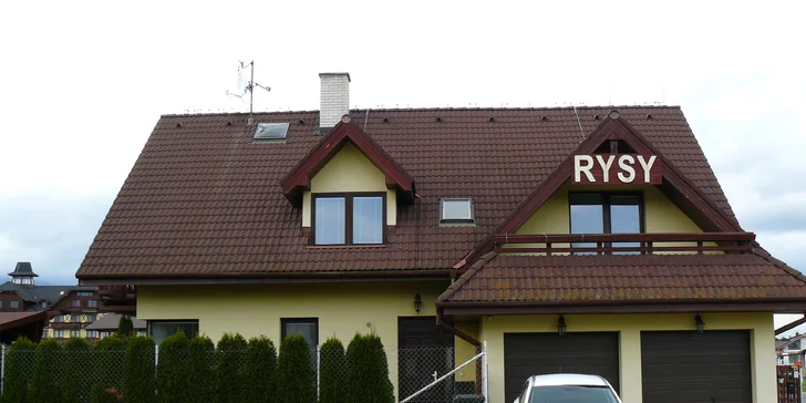 Oddychujte na horách v penzióne Rysy vo Veľkej Lomnici