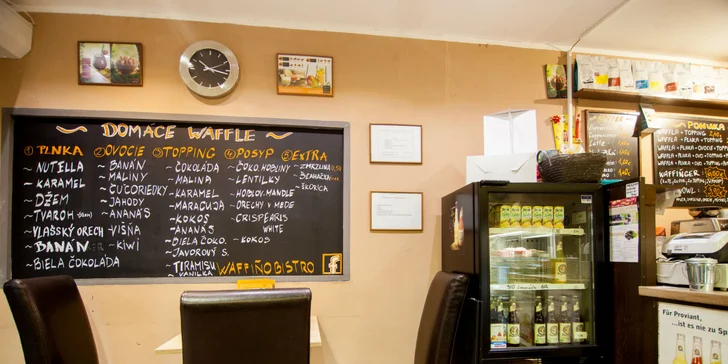 Vyskladajte si XXL domáce wafle podľa svojej chuti - na výber až 1000 kombinácií