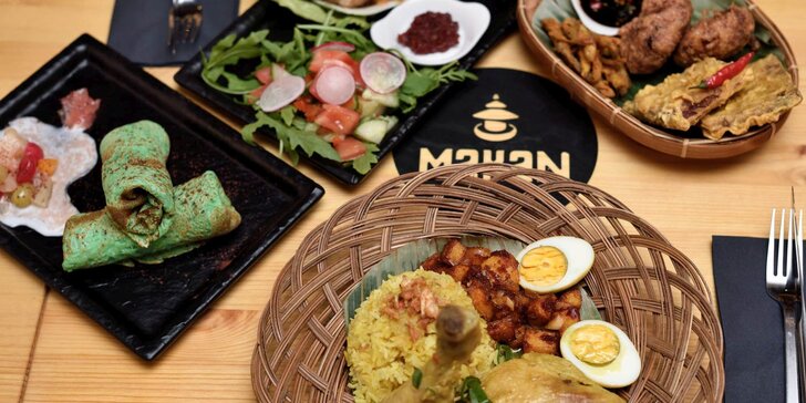 Degustačné indonézske menu v reštaurácii Makan
