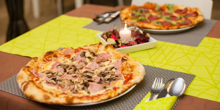 Pizza podľa vlastného výberu. V ponuke aj detské menu!