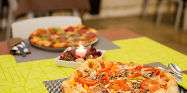 Pizza podľa vlastného výberu. V ponuke aj detské menu!