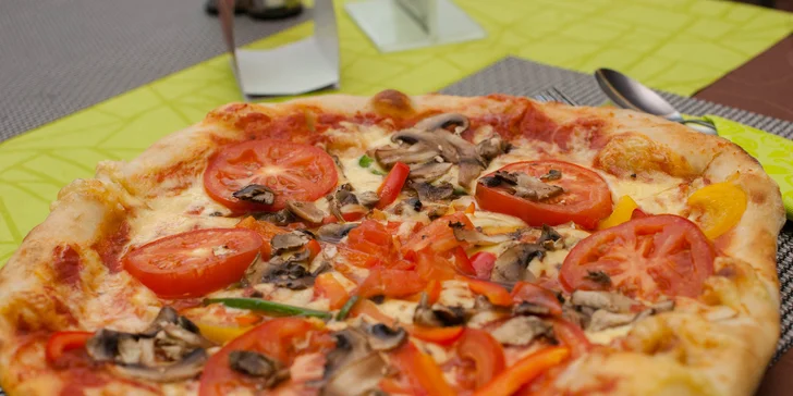 Pizza podľa vlastného výberu. V ponuke aj detské menu!