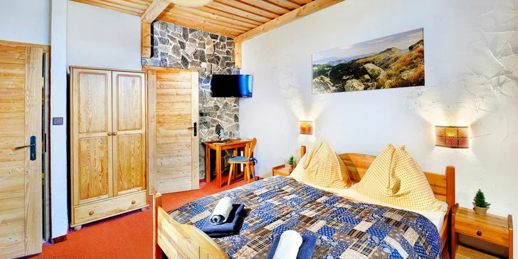 Resort Mária*** v Nízkych Tatrách s wellness a vyhrievaným bazénom