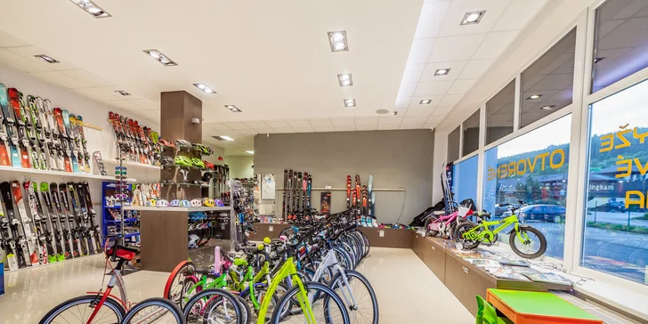 Požičanie horského bicykla alebo kolobežky